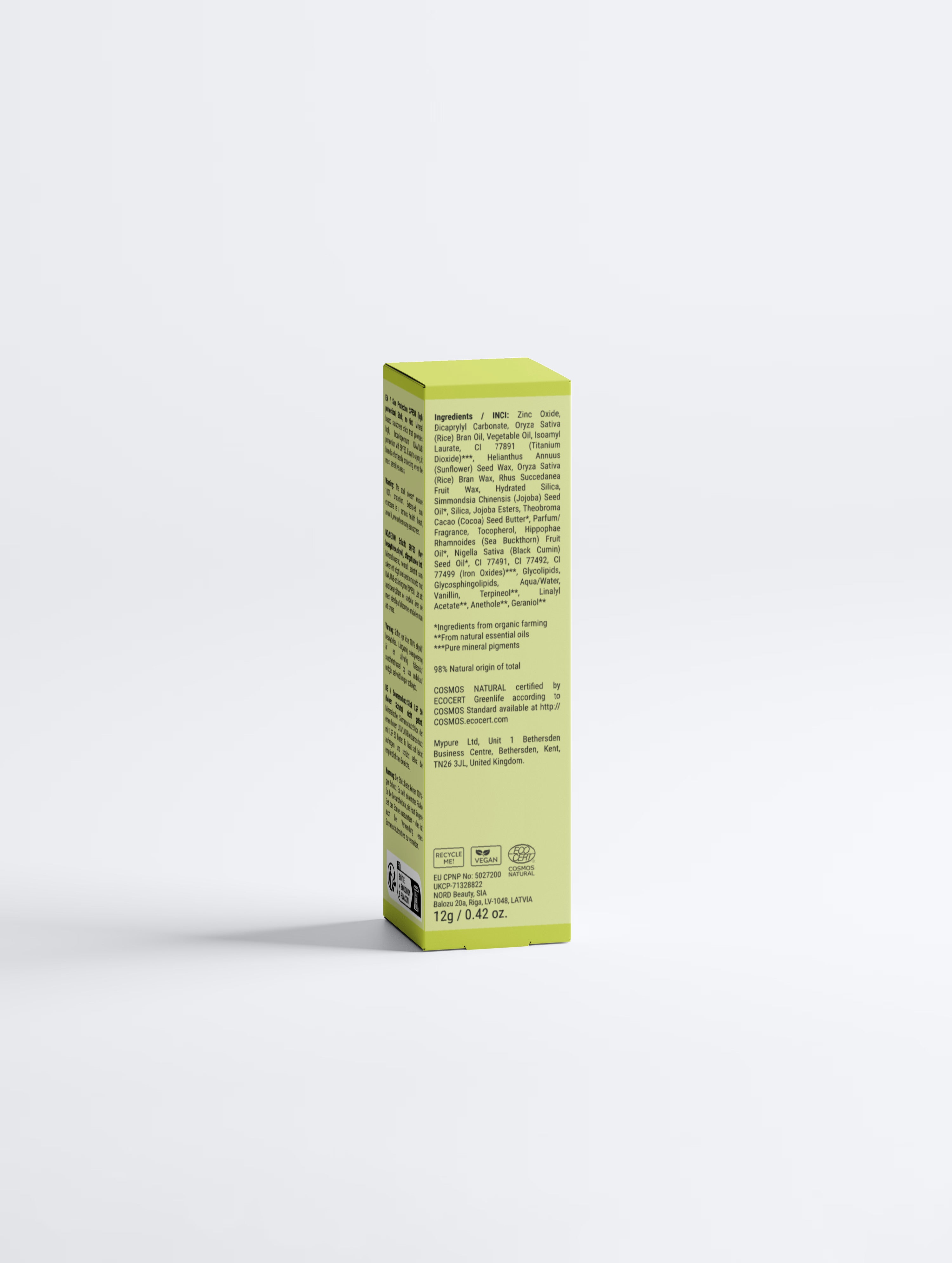 Sun Protection SPF50 Stick, no tint